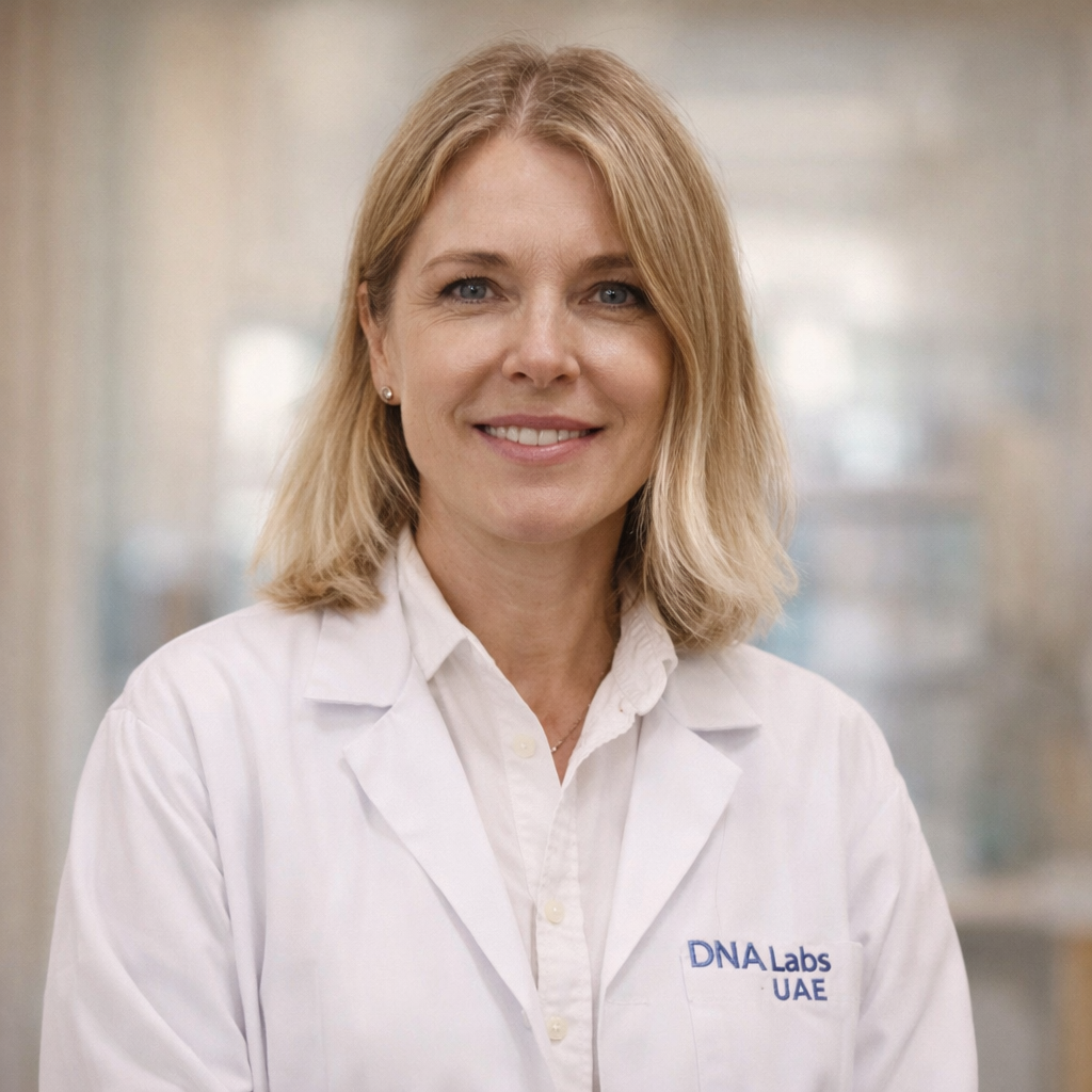 Portrait of Dr. Lina Osama Zaki Quteineh, Consultant Medical Genetics