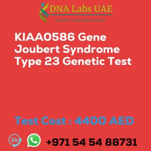 KIAA0586 Gene Joubert Syndrome Type 23 Genetic Test sale cost 4400 AED