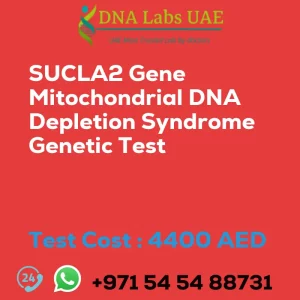 SUCLA2 Gene Mitochondrial DNA Depletion Syndrome Genetic Test sale cost 4400 AED