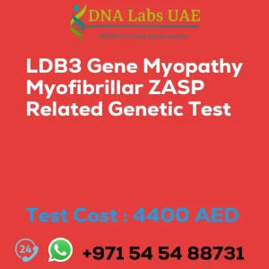 LDB3 Gene Myopathy Myofibrillar ZASP Related Genetic Test sale cost 4400 AED