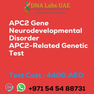 APC2 Gene Neurodevelopmental Disorder APC2-Related Genetic Test sale cost 4400 AED