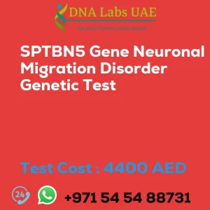 SPTBN5 Gene Neuronal Migration Disorder Genetic Test sale cost 4400 AED