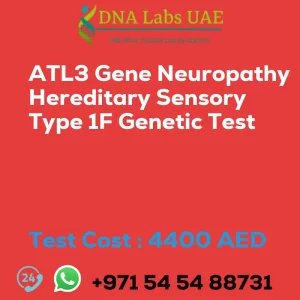 ATL3 Gene Neuropathy Hereditary Sensory Type 1F Genetic Test sale cost 4400 AED