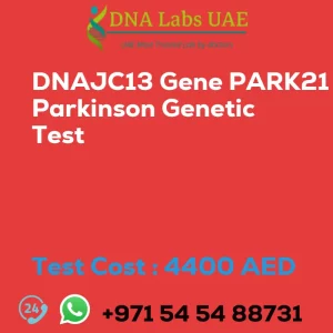 DNAJC13 Gene PARK21 Parkinson Genetic Test sale cost 4400 AED