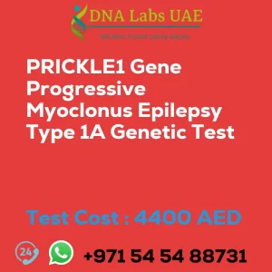 PRICKLE1 Gene Progressive Myoclonus Epilepsy Type 1A Genetic Test sale cost 4400 AED