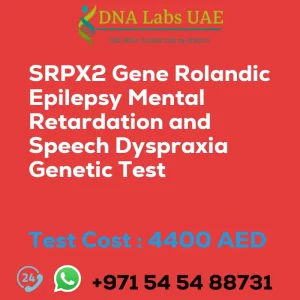 SRPX2 Gene Rolandic Epilepsy Mental Retardation and Speech Dyspraxia Genetic Test sale cost 4400 AED