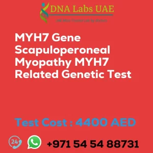 MYH7 Gene Scapuloperoneal Myopathy MYH7 Related Genetic Test sale cost 4400 AED