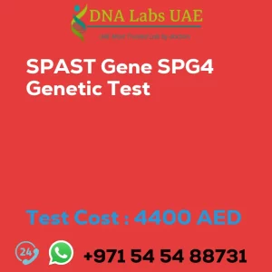 SPAST Gene SPG4 Genetic Test sale cost 4400 AED