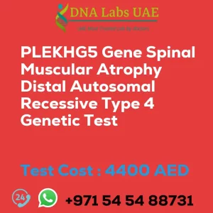 PLEKHG5 Gene Spinal Muscular Atrophy Distal Autosomal Recessive Type 4 Genetic Test sale cost 4400 AED