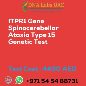 ITPR1 Gene Spinocerebellar Ataxia Type 15 Genetic Test sale cost 4400 AED