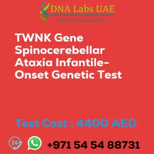 TWNK Gene Spinocerebellar Ataxia Infantile-Onset Genetic Test sale cost 4400 AED