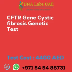 CFTR Gene Cystic fibrosis Genetic Test sale cost 4400 AED