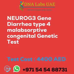 NEUROG3 Gene Diarrhea type 4 malabsorptive congenital Genetic Test sale cost 4400 AED