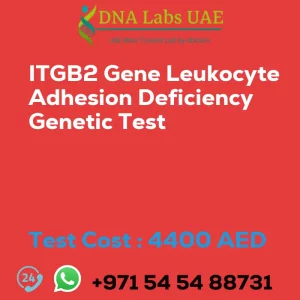 ITGB2 Gene Leukocyte Adhesion Deficiency Genetic Test sale cost 4400 AED