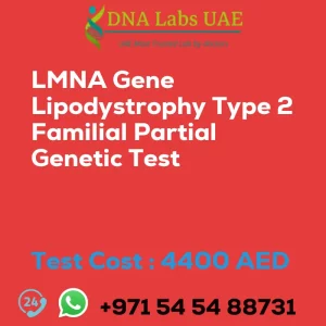 LMNA Gene Lipodystrophy Type 2 Familial Partial Genetic Test sale cost 4400 AED