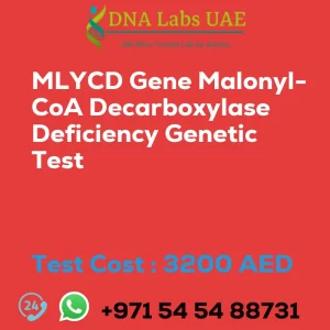 MLYCD Gene Malonyl-CoA Decarboxylase Deficiency Genetic Test sale cost 3200 AED