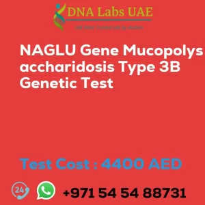 NAGLU Gene Mucopolysaccharidosis Type 3B Genetic Test sale cost 4400 AED