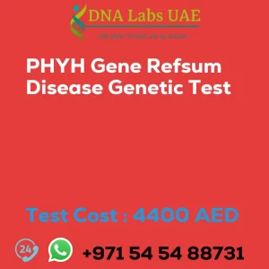 PHYH Gene Refsum Disease Genetic Test sale cost 4400 AED