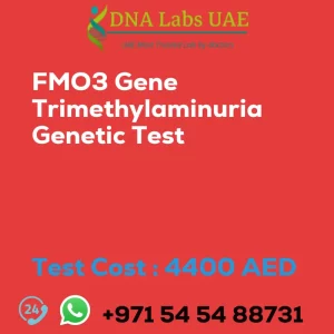 FMO3 Gene Trimethylaminuria Genetic Test sale cost 4400 AED