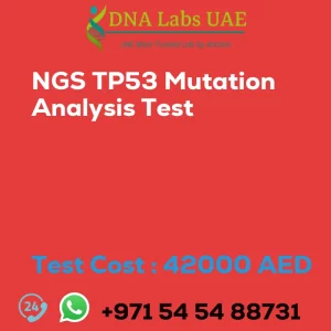 NGS TP53 Mutation Analysis Test sale cost 42000 AED