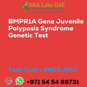 BMPR1A Gene Juvenile Polyposis Syndrome Genetic Test sale cost 4400 AED