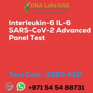 Interleukin-6 IL-6 SARS-CoV-2 Advanced Panel Test sale cost 3280 AED