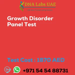 Growth Disorder Panel Test sale cost 1870 AED