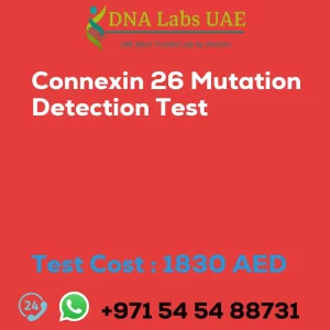 Connexin 26 Mutation Detection Test sale cost 1830 AED