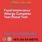 Food Intolerance Allergy Complete Test Panel Test sale cost 1800 AED