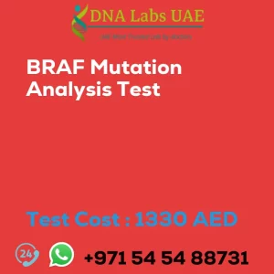 BRAF Mutation Analysis Test sale cost 1330 AED