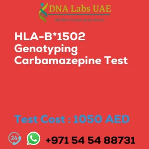 HLA-B*1502 Genotyping Carbamazepine Test sale cost 1050 AED