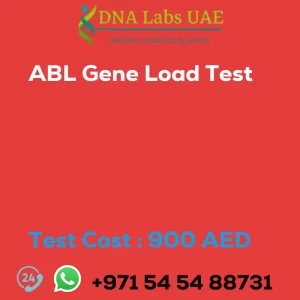 ABL Gene Load Test sale cost 900 AED