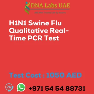 H1N1 Swine Flu Qualitative Real-Time PCR Test sale cost 1050 AED