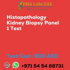 Histopathology Kidney Biopsy Panel 1 Test sale cost 950 AED