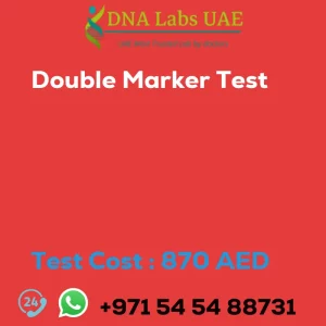 Double Marker Test sale cost 870 AED