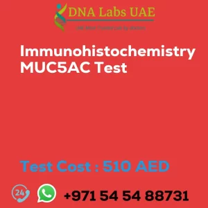 Immunohistochemistry MUC5AC Test sale cost 510 AED