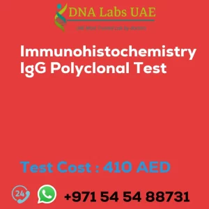 Immunohistochemistry IgG Polyclonal Test sale cost 410 AED