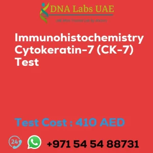 Immunohistochemistry Cytokeratin-7 (CK-7) Test sale cost 410 AED