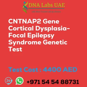 CNTNAP2 Gene Cortical Dysplasia-Focal Epilepsy Syndrome Genetic Test sale cost 4400 AED