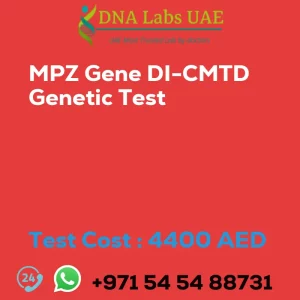 MPZ Gene DI-CMTD Genetic Test sale cost 4400 AED