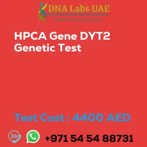 HPCA Gene DYT2 Genetic Test sale cost 4400 AED