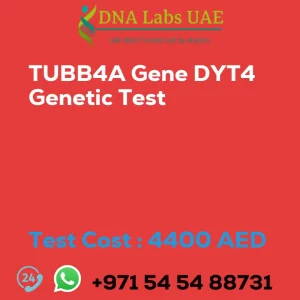 TUBB4A Gene DYT4 Genetic Test sale cost 4400 AED