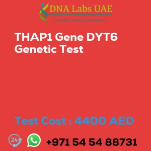 THAP1 Gene DYT6 Genetic Test sale cost 4400 AED