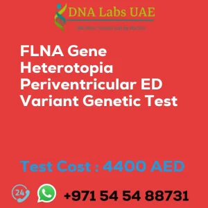 FLNA Gene Heterotopia Periventricular ED Variant Genetic Test sale cost 4400 AED