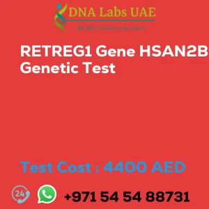 RETREG1 Gene HSAN2B Genetic Test sale cost 4400 AED