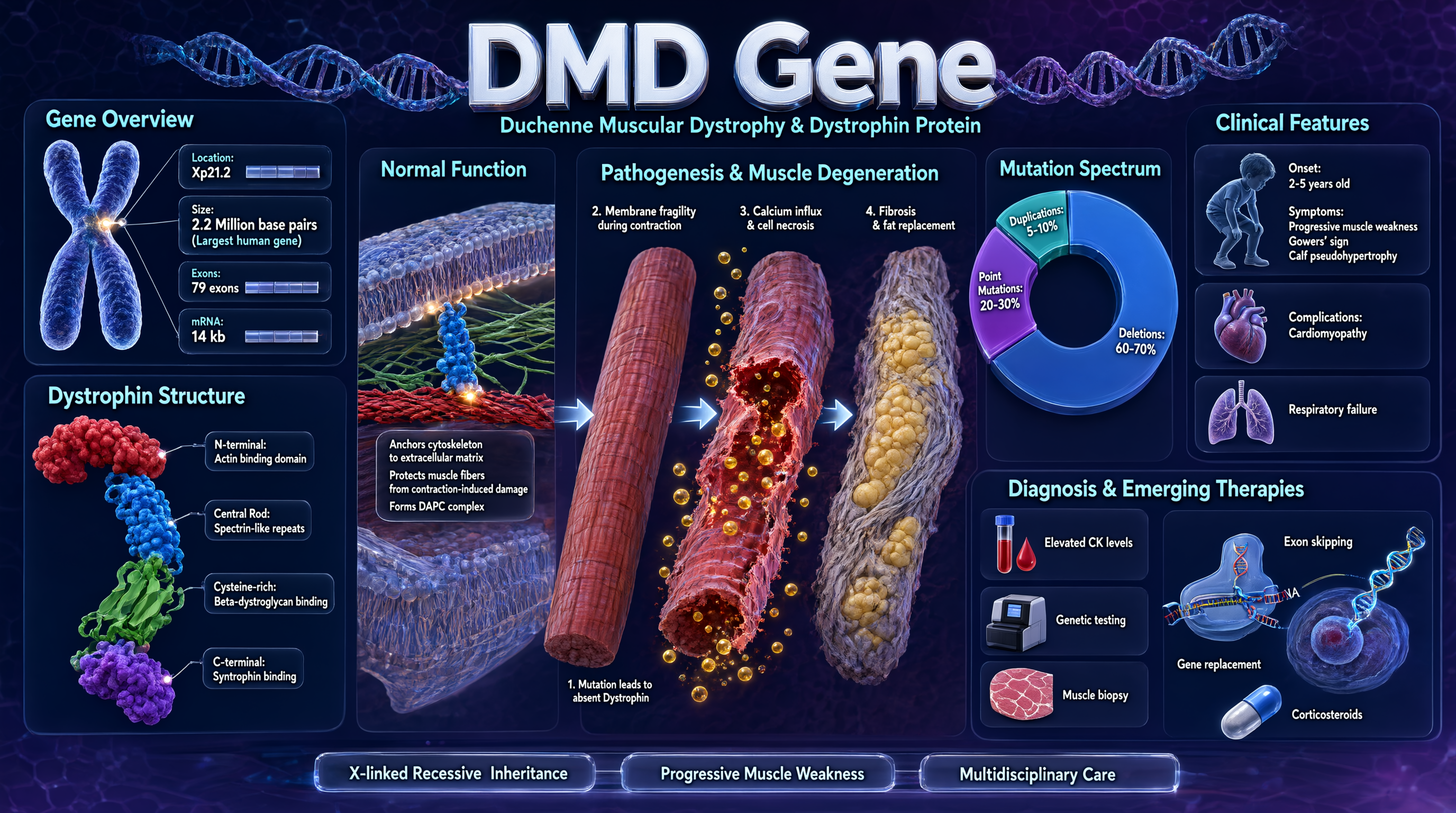 DMD Gene - Duchenne Muscular Dystrophy Genetic Test in UAE 
