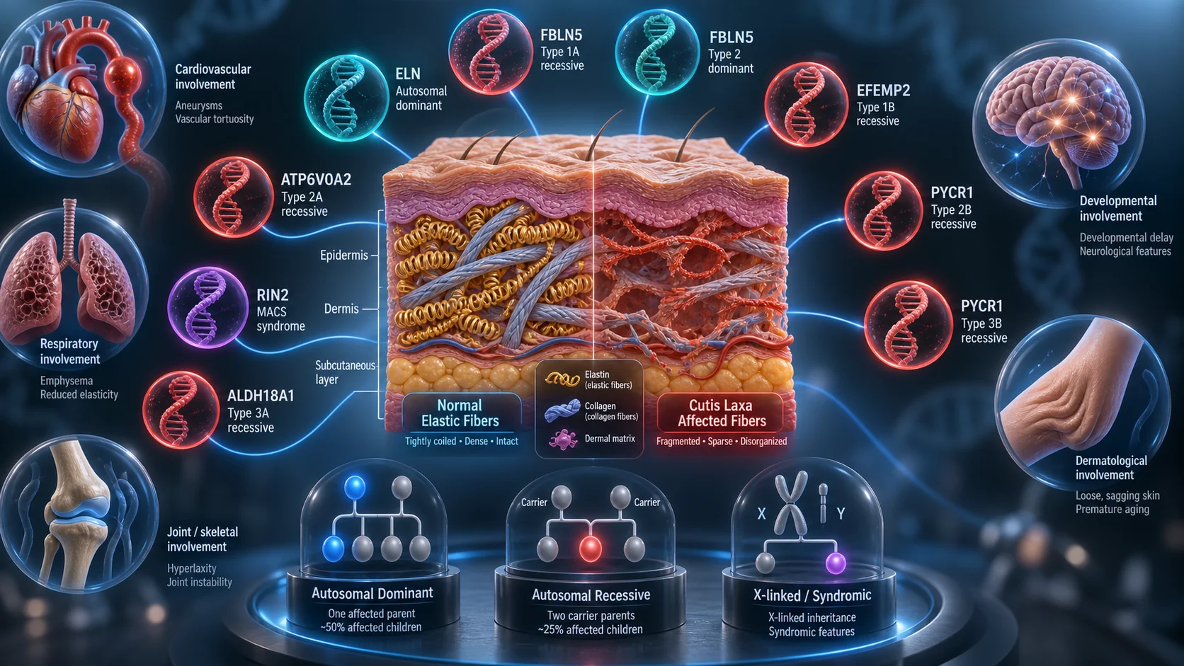 Cutis Laxa Types Explained: Genetic Causes & Inheritance Patterns