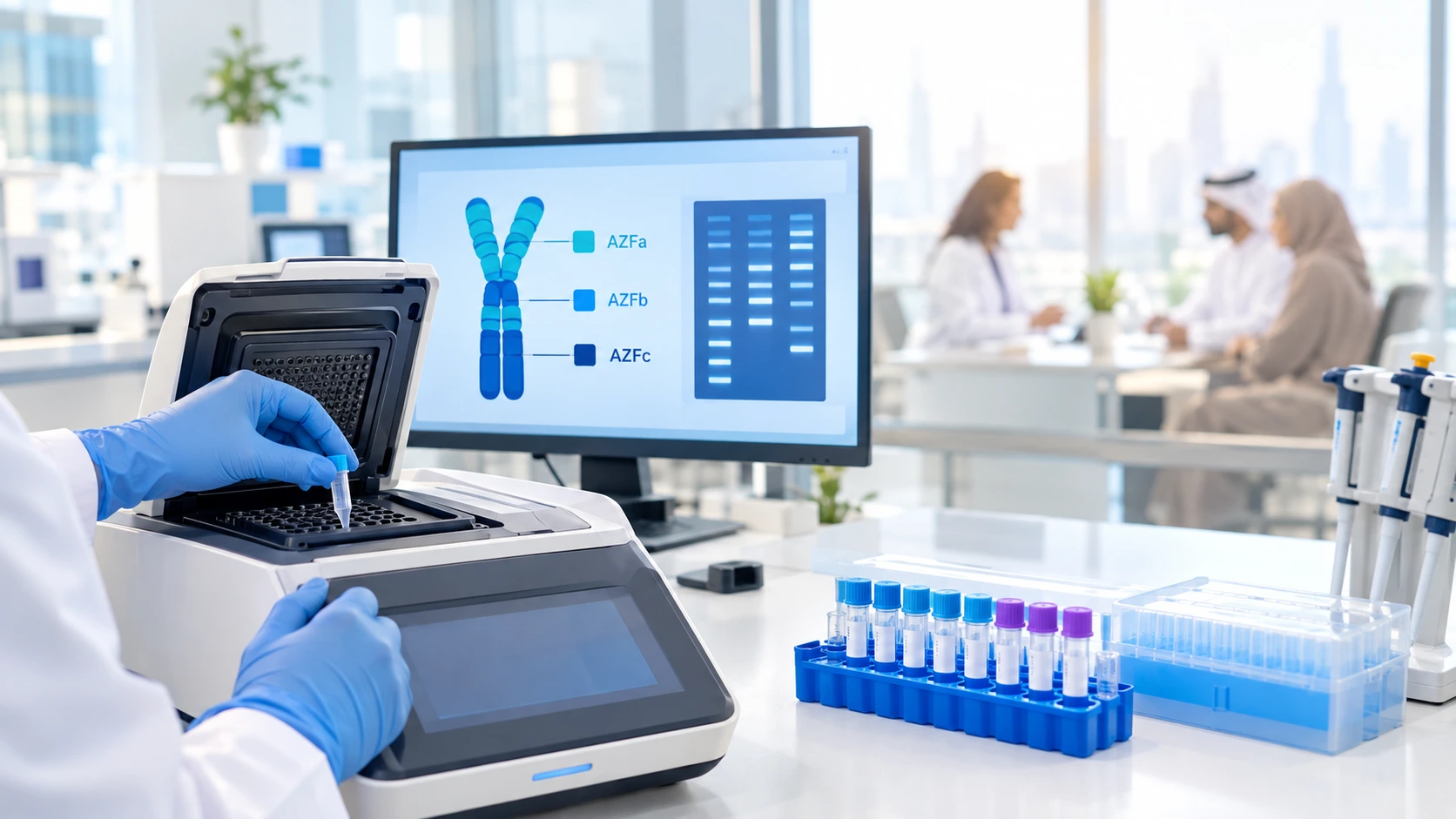 Y Chromosome Microdeletion Test in UAE | AZF Testing