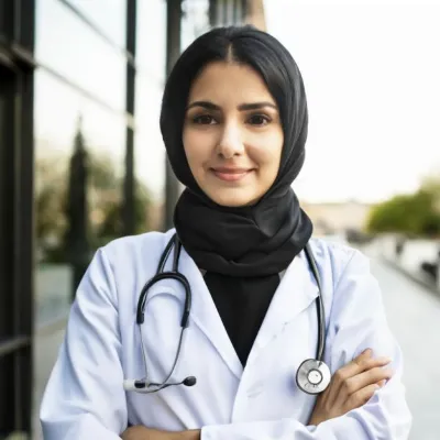 Portrait of Dr. Shatha Janabi, Consultant Clinical Genetics