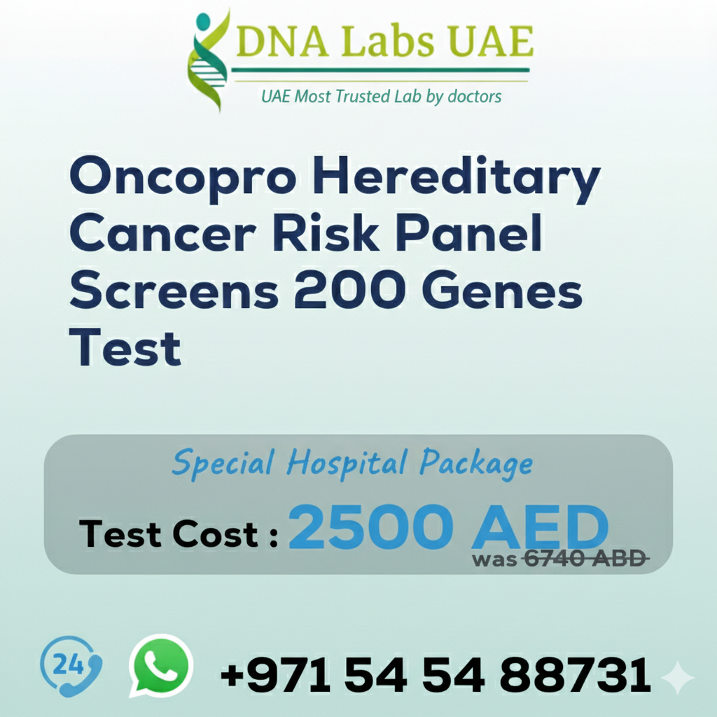 Oncopro Hereditary Cancer Risk Panel Screens 200 Genes Test Cost